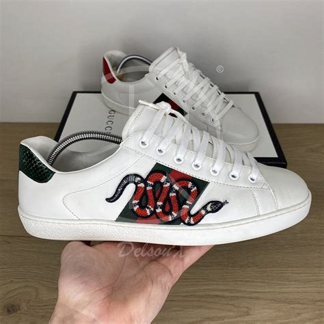 cheap gucci aces snakes|gucci snakeskin shoes.